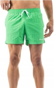 Champion Men's Legacy Beachshorts Ac Small Logo Swim Trunks, Light Green, S