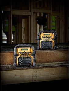 DEWALT XR Compact FM/DAB Site Radio – Portable, 24 x 24.5 cm, 2.8 kg