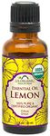 US Organic 100% Pure Lemon Essential Oil - USDA Certified Organic, Cold Pressed, Euro droppers (30 ml)