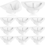 TrelaCo 10 Pcs Urine Hats for Toilets Urine Collection Hats Toilet Hats to Catch Urine Cups Pee Cup Urine Collector for Women and The Elderly, 40oz/ 1200cc