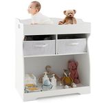 Wooden Changing Table With Drawers