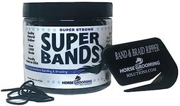 Healthy Haircare Product-Super Bands- Black 1/4 Pound