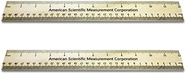 Trick Ruler for Size Enhancement Prank, 2-Piece Novelty Rulers, Makes Everything 33 Percent Bigger, Ideal for Gag Gifts, Office Pranks, Party Favors and More