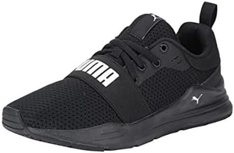 PUMA Wired Run JR, Sneaker, Black White, 37 EU