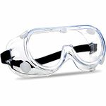 Rebel Tactical Adjustable Protective Safety Goggles - Anti Fog, Over Glasses Protection, Scratch-Resistant Lenses - Ideal for Work and Lab Safety