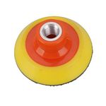 Ouya 3PCS 3 Inch Hook and Loop Backing Plate 5/8"-11 Thread Sanding Backing Pads for Rotary Polisher and Sander