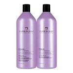 Pureology Hydrate, Moisturising Shampoo and Conditioner Set, For Medium to Thick Dry, Colour Treated Hair, Vegan Formulas, Sulphate Free for a Gentle Cleanse