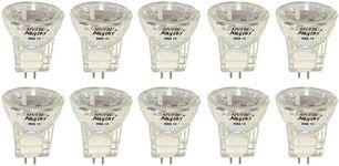 Anyray A2017Y (10-Pack) 35-Watts MR8 +C 12V 35W Halogen Light Bulb 12-Volts