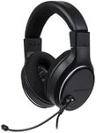 GameCom GC-1 PC Gaming Headset – Advanced 40mm Drivers – Lightweight Frame – 3.5mm Headphone Jack – Also for PS4, PS5, Xbox Series X|S, Nintendo Switch – Black/Lunar Grey