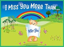 I Miss You More Than: Funny Reasons Why I Miss You Fill in the Blanks Book (Animals A to Z)