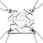 LVEN 4 BFF Best Friend Necklace Puz