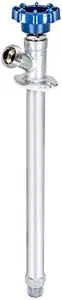 Eastman 10 Inch Frost Free Sillcock, 1/2 Inch MIP x 1/2 Inch C, Blue, 80222