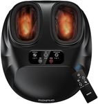 RENPHO Foot Massager Machine with Heat and Remote, Electric Shiatsu Kneading Foot Massager with Wireless Control, Relieve Plantar Fasciitis and Tired Muscles, Christmas Gifts, Fits Men Size Up to 14