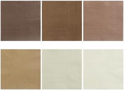 NatNarr 120 Pcs Brown Napkins, 6 Color Brown Cocktail Napkins Disposable Square Dessert Beverage Napkin Small Paper Napkin for Bridal Baby Shower, Wedding, Birthday, 5inch