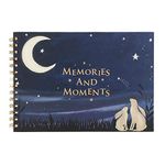 Unique Multicolor Baby Memory Book Milestones - 19x28 Centimetres - Beautifully Crafted Keepsake Album - Sentimental Baby Shower Book for New Parents