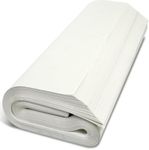 KAPCO 100 White Newspaper Offcuts Paper Sheets (20 x 30in) | Packaging for Moving House, Gift Box Packing, Storing Fragile Items, Clothes Wrapping | Super Absorbent Food Wrapping & Chip Shop Paper