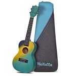 Medellin Concert 23" Travel Ukulele With Travel Padded bag (GREY)