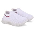 Kats FLY-1 Kids Unisex Casual Shoes Sneakars Boys and Girls (White, numeric_8)
