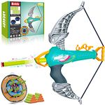 Britik Toys for 3-8 Year Old Boys: Bow and Arrow Set Kids Boys Toys Birthday Gifts Presents for Boys Girls Aged 3 4 5 6 7 8 9 10 11 12 Year Old Outdoor Garden Games Toy Archery Set