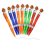 Lopenle 32PCS Novelty Basketball Pens Sports Ballpoint Pens Cool Sports Writing Pen For Stationery School Office Desk Decor Accessories