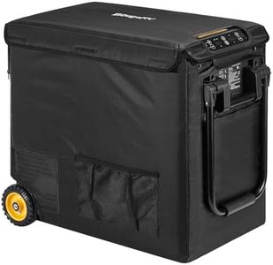 BougeRV Insulated Protective Cover Aspen 50/ Aspen 50 Pro Fridge, 12 Volt Portable Refrigerator Bag for Dual Zone Dual System Refrigerator (Refrigerator NOT Included)