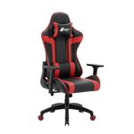 Green Soul Raptor 2.0 Racing Edition Ergonomic Gaming Chair with Premium PU Leather, Adjustable Neck & Lumbar Pillow, 3D Adjustable Armrests & Heavy Duty Nylon Base (Black & Red)