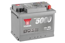 Yuasa YBX5027 12V 65Ah 640A Silver High Performance Battery