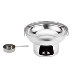 1 Set Alcohol Stove Chocolate Fondue Camping Burner Stove Pot Hot Pot Food Pot Kitchen Pot Barbecue