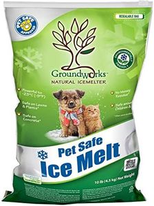 Groundworks All Natural Child Pet Plant and Concrete Safe Fast Acting Ice Melt 10 Pound Bag