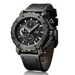 Alexandre Christie AC 9205 MCL Chronograph for Men – Charcoal Black