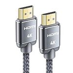 HDMI Cable 0.5meter, 4K HDMI Lead-Snowkids 18Gbps HDMI 2.0 Cable 4K@60Hz, 3D Support, Ethernet Function, Video 4K UHD 2160p, HD 1080p, 3D - (for Fire TV, for PS3/4, for Netfilx)