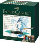 Faber-Castell Albrecht Durer Artists’ Watercolor Markers – 30 Assorted Colors – Multipurpose Art Markers