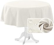 Smarcute Round Tablecloth, Netural 