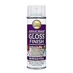 Aleene's 26412 Spray Acrylic Sealer Gloss Finish, 6-Ounce