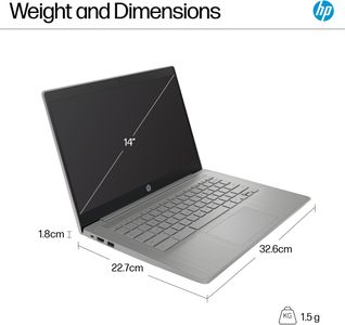 HP Chromebook 14 Laptop – Intel Celeron, 4GB RAM