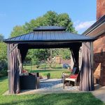 Domi 10' X 10' Hardtop Gazebo, Alum