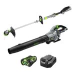 EGO Power+ Combo, Cordless Trimmer and Blower, 15" Trimmer for Weeds and Grass with POWERLOAD and Cordless Electric 615 CFM Blower, Includes 56V 2.5Ah Battery and Charger - ST6151LB
