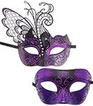 Awlsyj Couples Masquerade Mask Meta