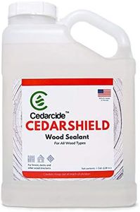 Cedarcide Cedarshield (1 Gallon) | Non-Toxic Wood Treatment and Stabilizer | Protects Wood from Moisture and Decay