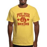 CafePress Polish Boxing Light T Shirt Men's Traditional Fit Light Casual Tshirt Yellow