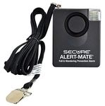 Secure Alert-Mate Pull Cord Patient Alarm Monitor for Chair & Bed - Wheelchair, Chair, Monitoring - Bed Alarms and Fall Prevention for Elderly Dementia - Batteries Included