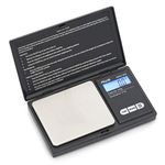 AMERICAN WEIGH SCALES AWS-600-BLK Old Version, Plastic, Black