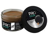 PRO Shoe Cream Polish for Smooth Leather Shoes I Consists of Natural Carnauba Wax & Bees Wax I 50 ML Tan