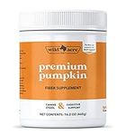 Wild Acre Pumpkin Powder for Dogs - No More Diarrhea or Scoots! - Digestive Puree Treat or Food Topper - Fiber Supplement for Dogs with Prebiotics Pumpkin for Dogs- 16oz