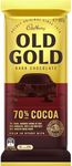 Cadbury Old Gold 70% Cocoa Chocolate 180 g