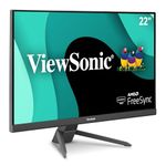 ViewSonic VX2267-MHD 22 Inch 1080p Gaming Monitor with 75Hz, 1ms, Ultra-Thin Bezels, FreeSync, Eye Care, HDMI, VGA, and DP