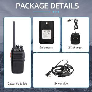 Retevis RT24 Walkie Talkie Pair – Two-Way Radios for Adults