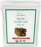 Organic Haritaki Powder - Kailash Herbals - USDA Certified Organic, 1/2 Pound - Terminalia chebula - Detoxification & Rejuvenation for Vata*