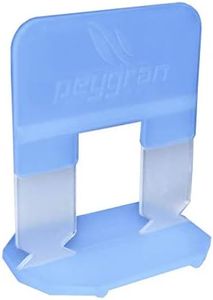 1/51" (0.5mm) Peygran Tile Leveling System - 300 Clips. Lippage tile and stone installation for PRO and DIY. The most precise and re product on the market.