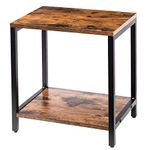 Short Table Small Table Stand Small Tables for Small Spaces Low Small Side Table Black Metal Small End Tables Living Room Printer Tables Mini Coffee Table Little Small Night Stand Nightstand Bedroom